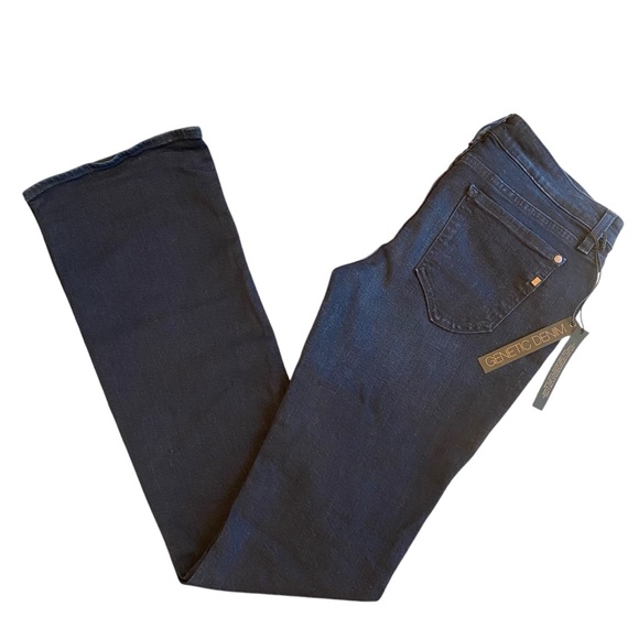 Genetic Denim Denim - NWT Genetic Denim Dark Wash Boot Cut Wide Leg "Riley" Jeans Women's 29